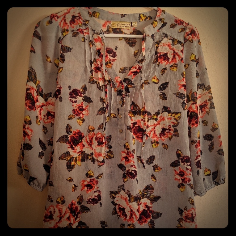 Flowery blouse